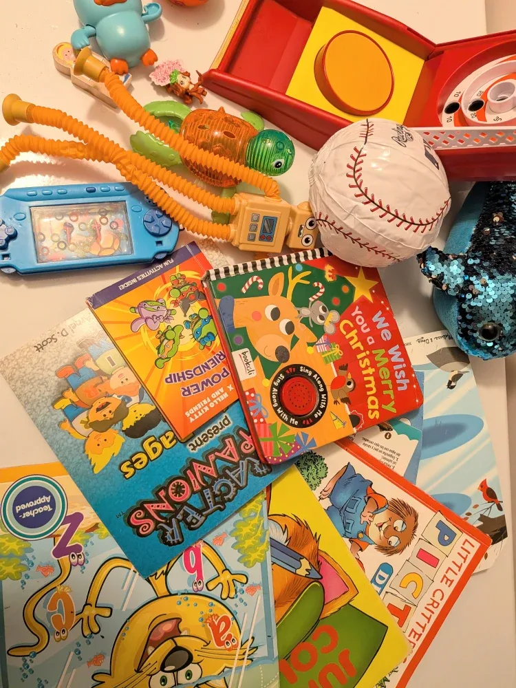 Mixed Lot of Toys and Books used image indicator(3)