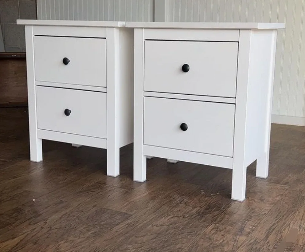 Ikea dresser 2 nighg stands and mirror image indicator(2)