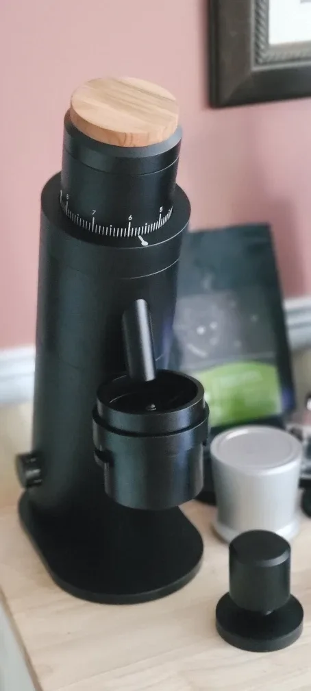 Option-O Lagom P64 w/ SSP MP Burrs + Wood Cap image indicator(7)