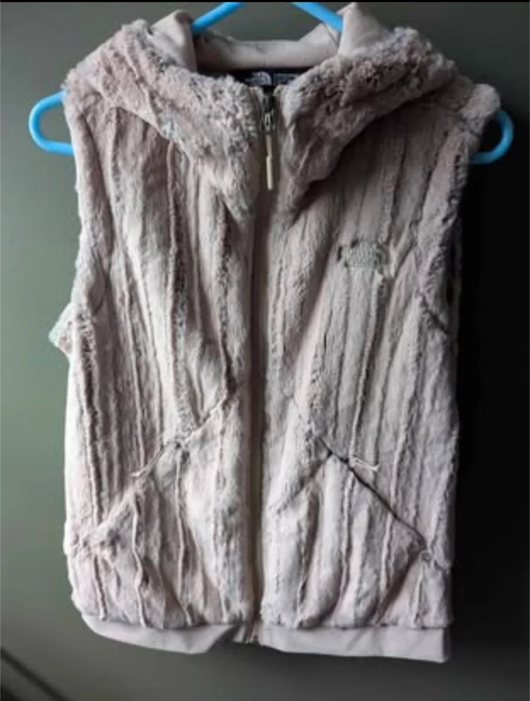 The North Face Women's Faux Fur Hooded Vest - M