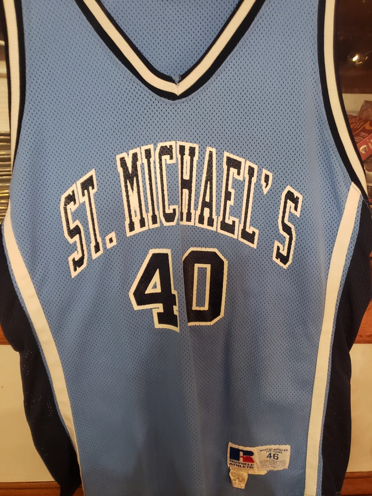 St. Michael's #40 Basketball Jersey - Size 46