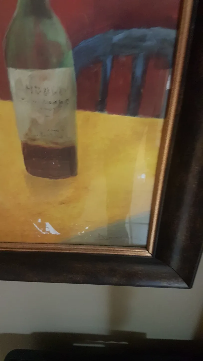 Framed 'Le Cafe' Print - 47" x 23" image indicator(6)