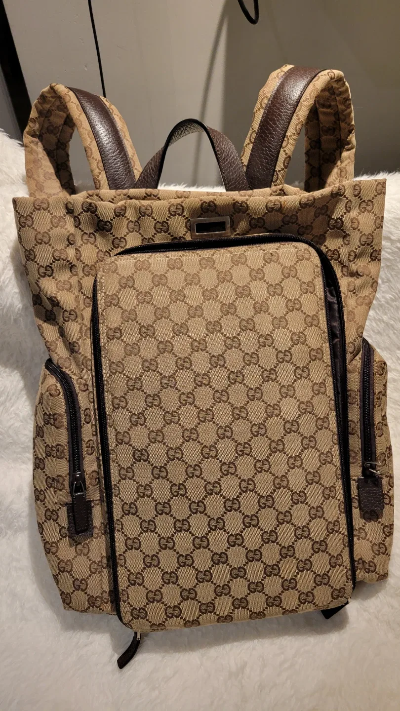 Gucci GG Canvas Backpack image indicator(2)