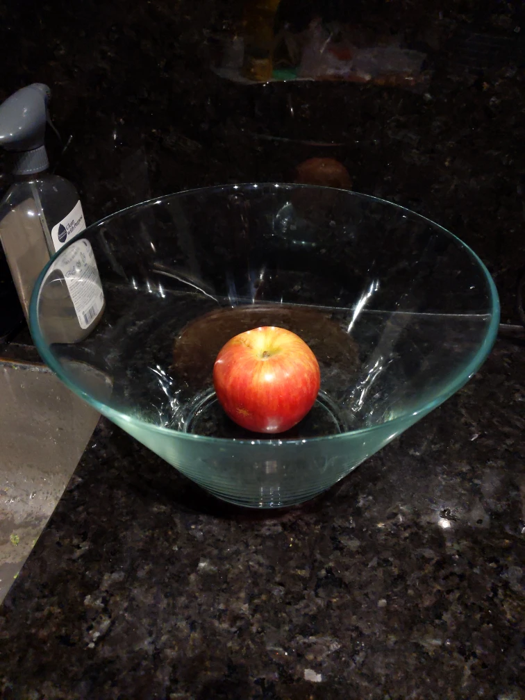 Glass bowl, 28 cm - photo 2