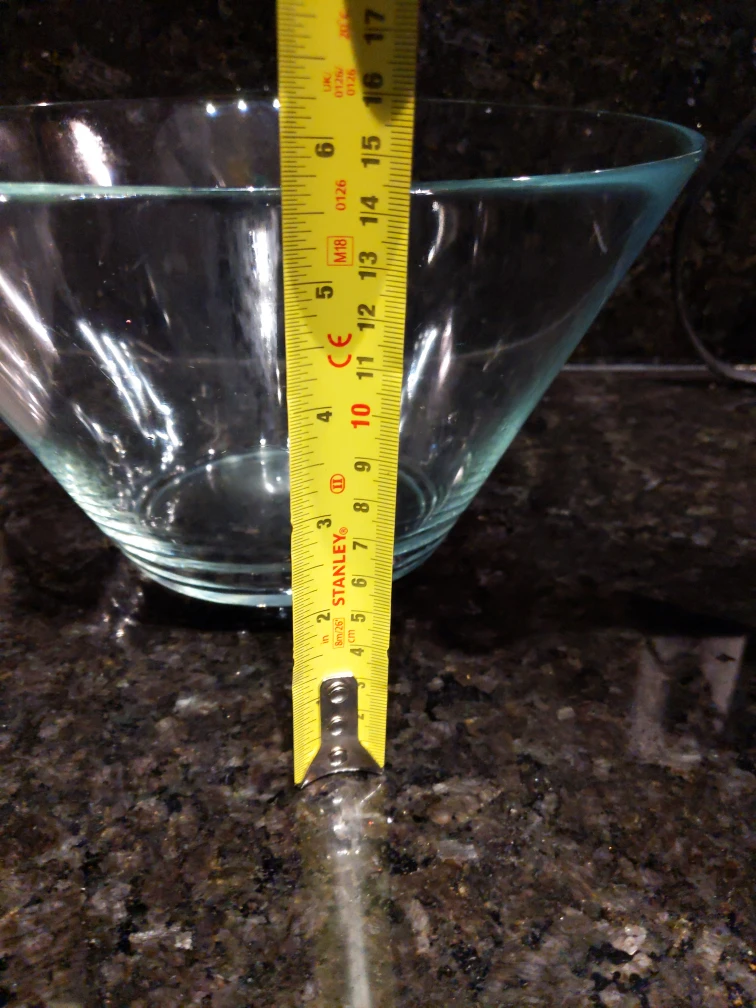 Glass bowl, 28 cm - photo 5