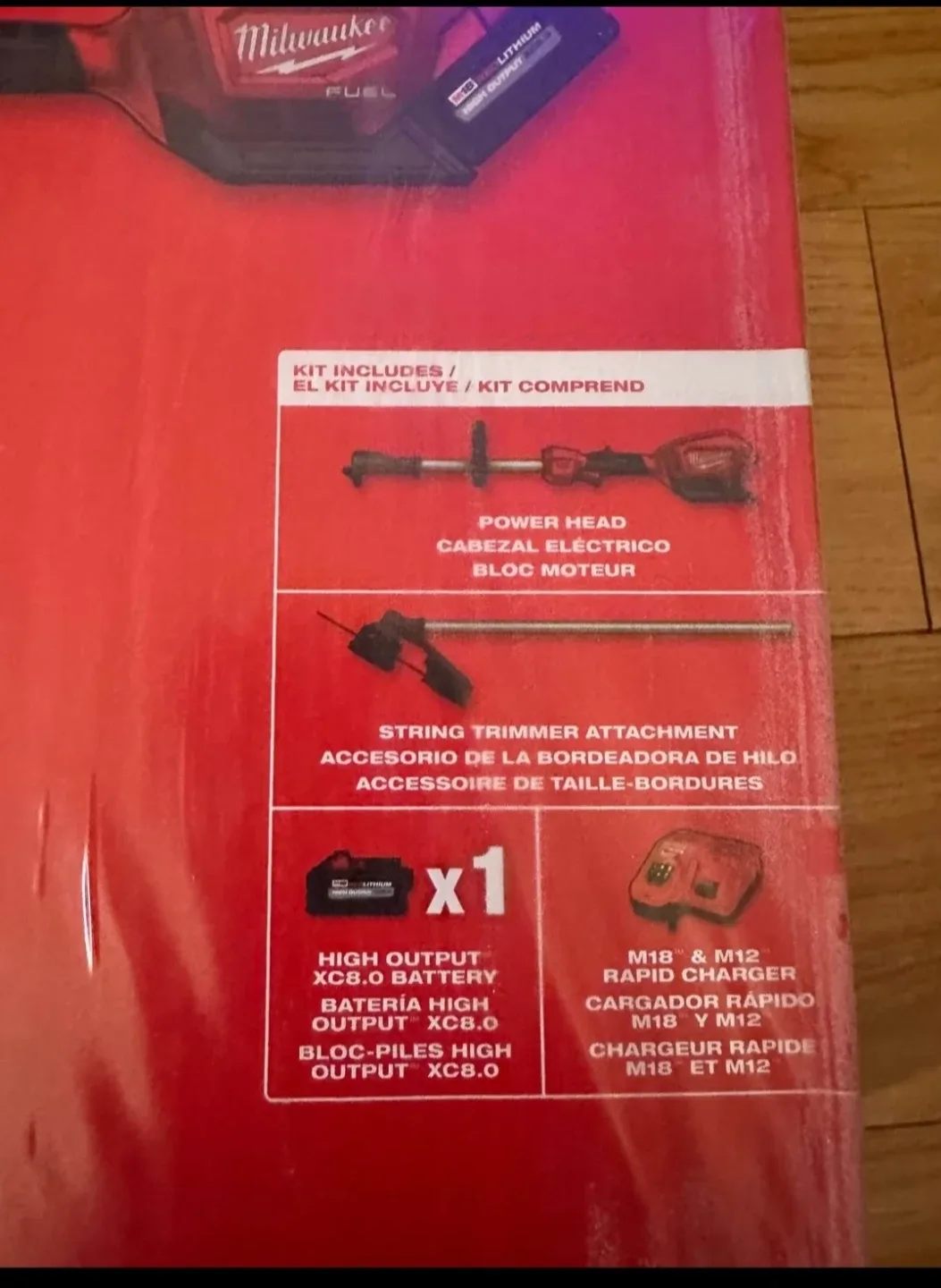 Milwaukee M18 FUEL String Trimmer Kit 2825-21ST NEW image indicator(2)