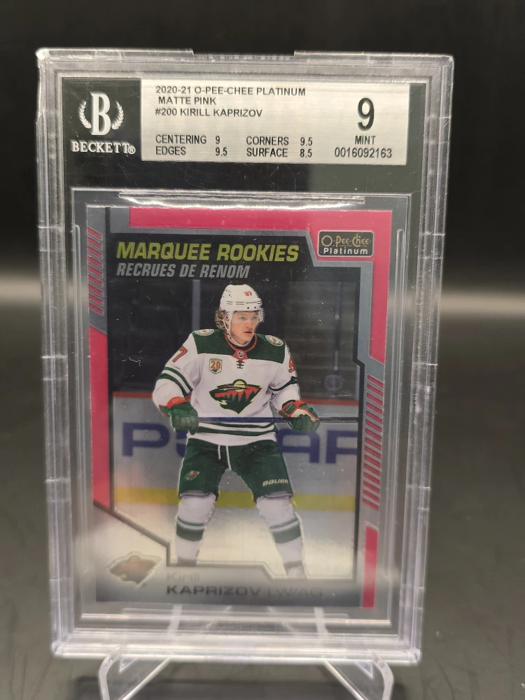2020-21 O-Pee-Chee Platinum Kirill Kaprizov Rookie Card