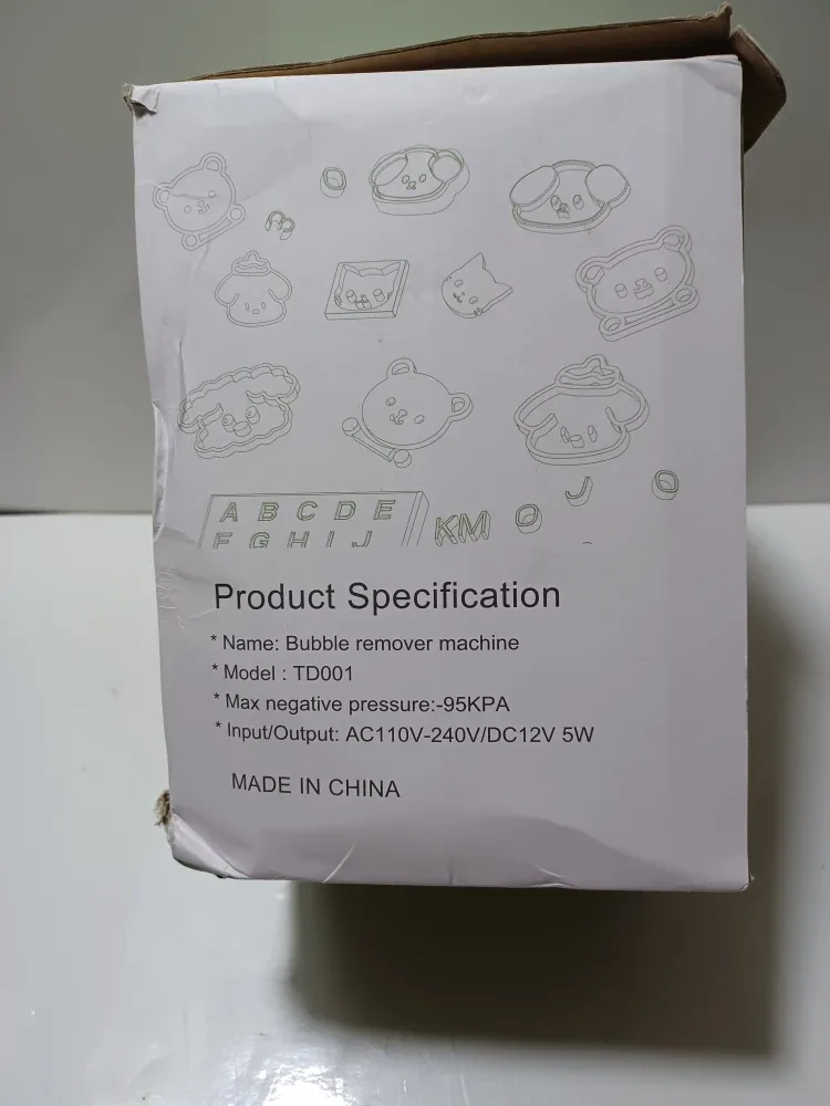 Bubble Remover Machine TD001 image indicator(2)