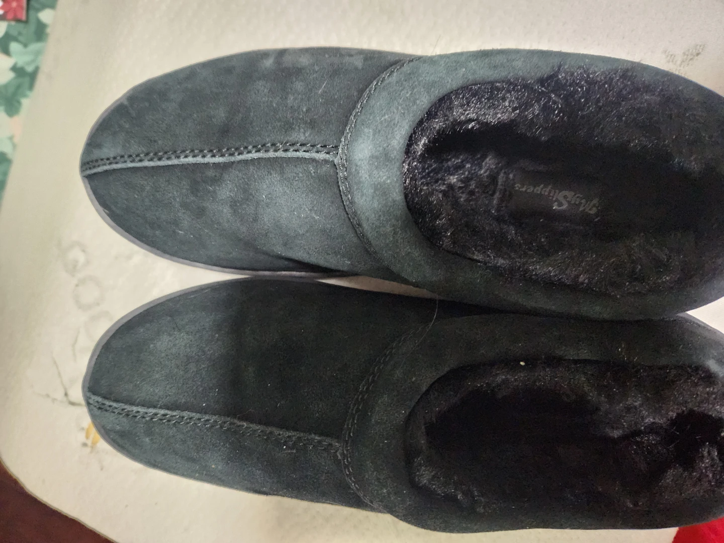 My Slippers Black Slippers Size 10 - photo 5