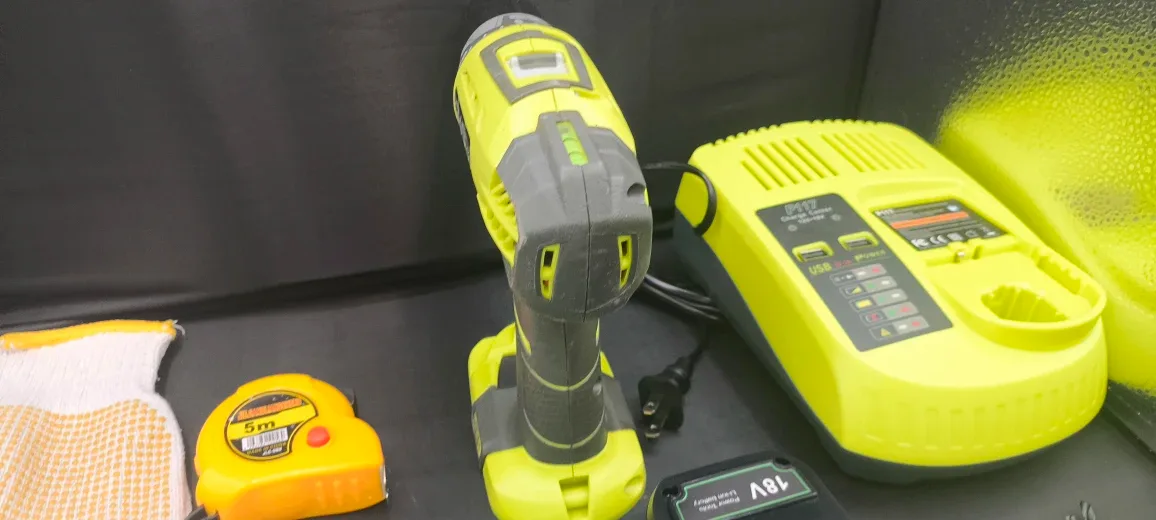 RYOBI P208B 18V Drill/Driver – Full Starter Work Pack image indicator(3)
