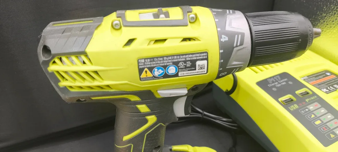 RYOBI P208B 18V Drill/Driver – Full Starter Work Pack image indicator(5)