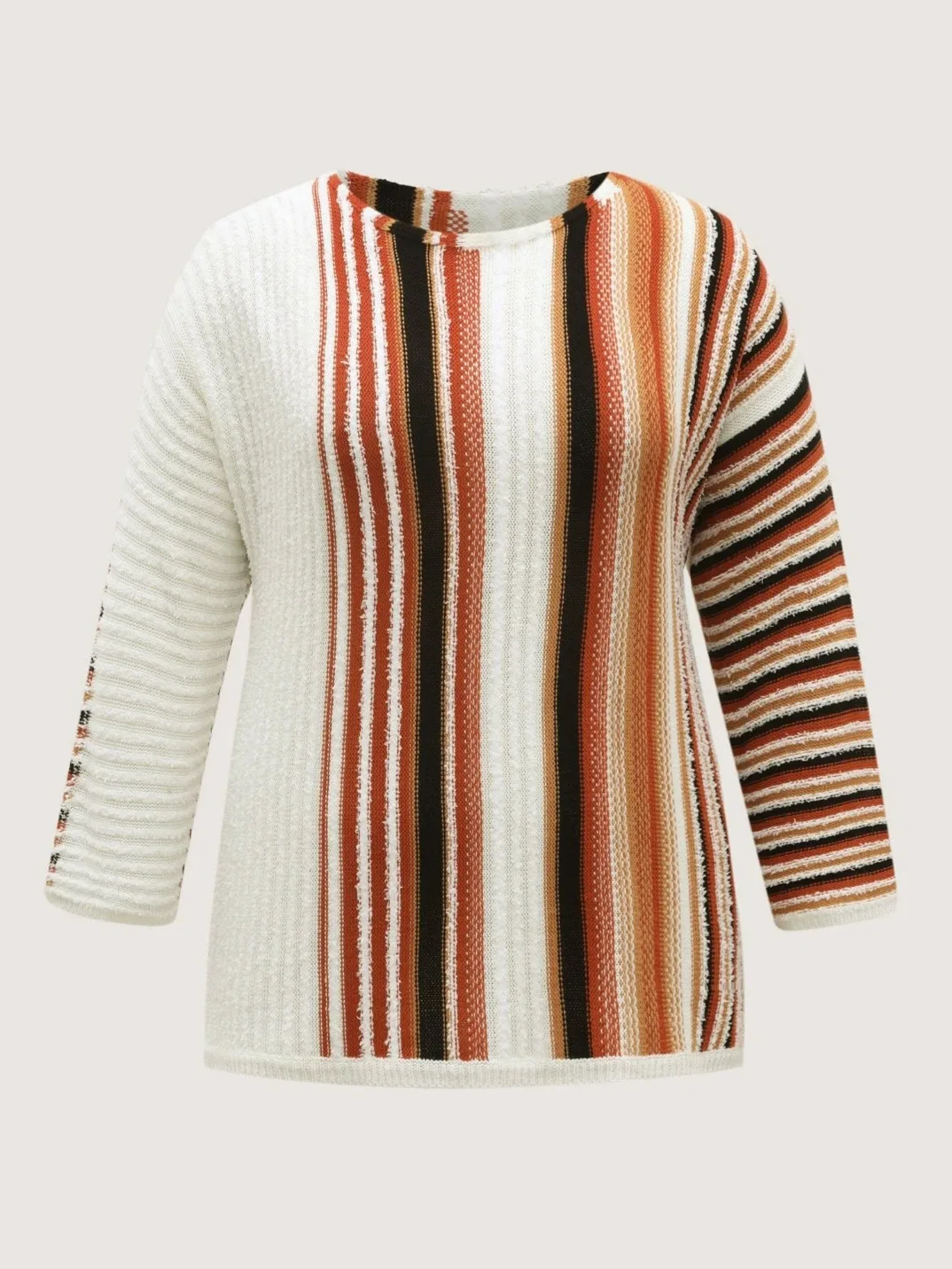 Soft Striped Sweater image indicator(7)