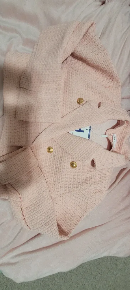 Pink Tweed Jacket
