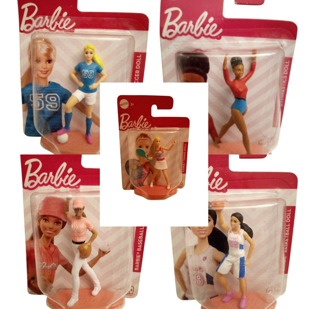 New Barbie Athlete Dolls - Soccer, Tennis, Baseball, Basketball