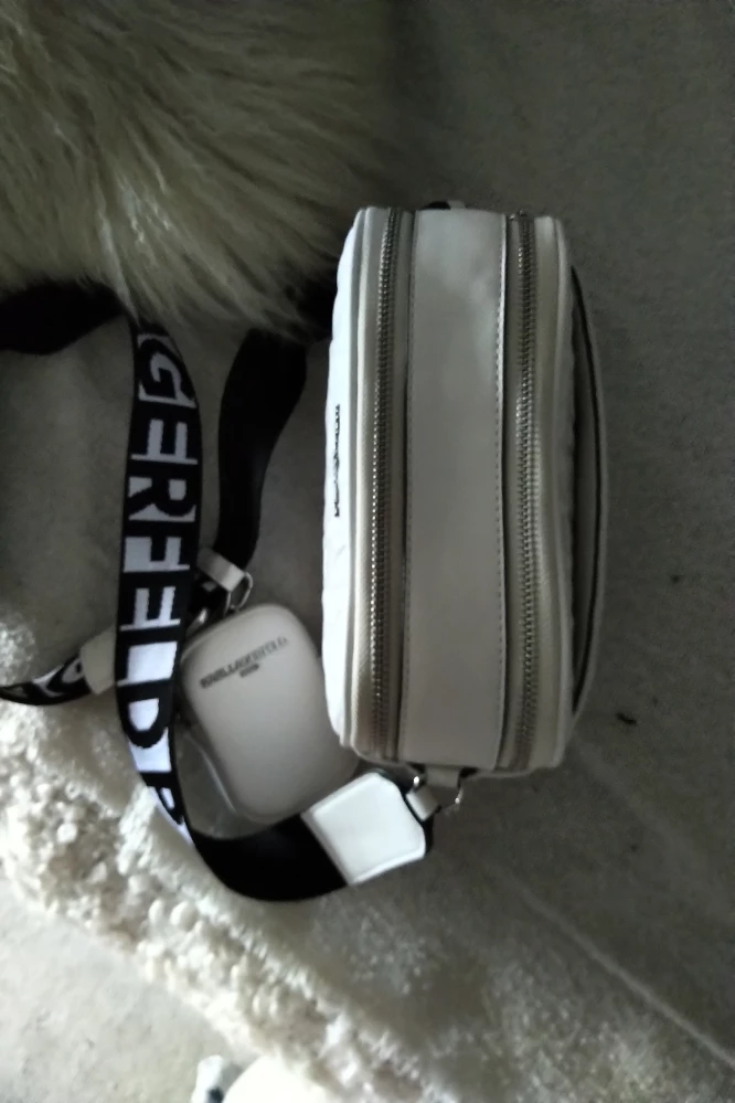 Karl Lagerfeld White Crossbody Bag/NEW - photo 3