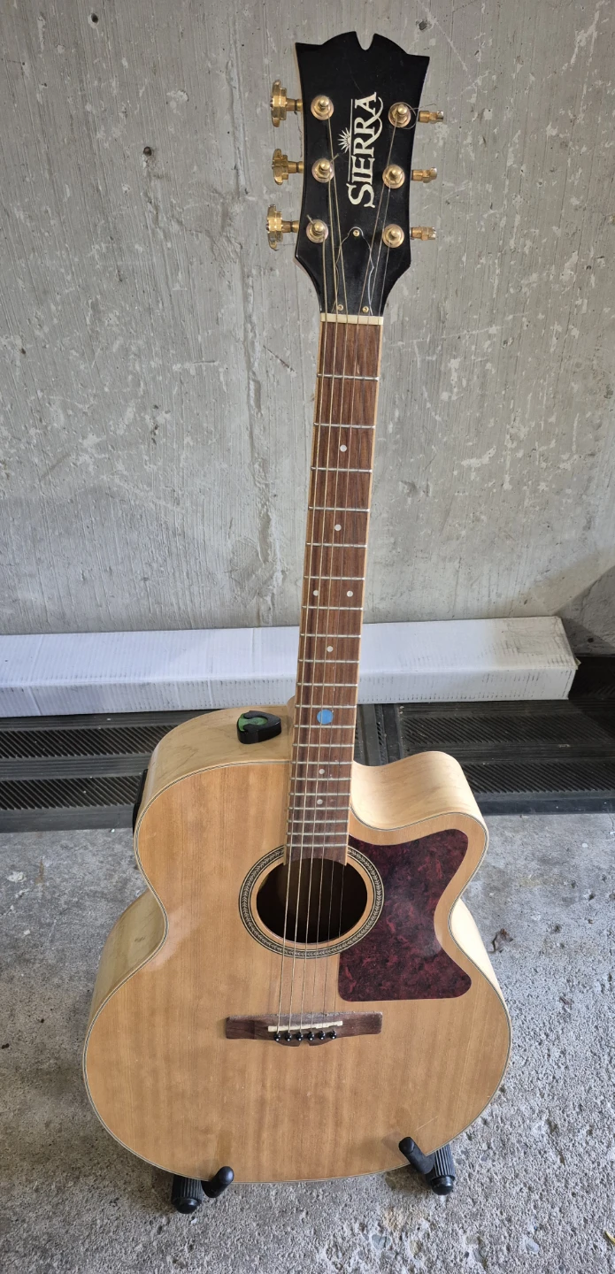 Sierra Acoustic Electric Guitar - photo 5