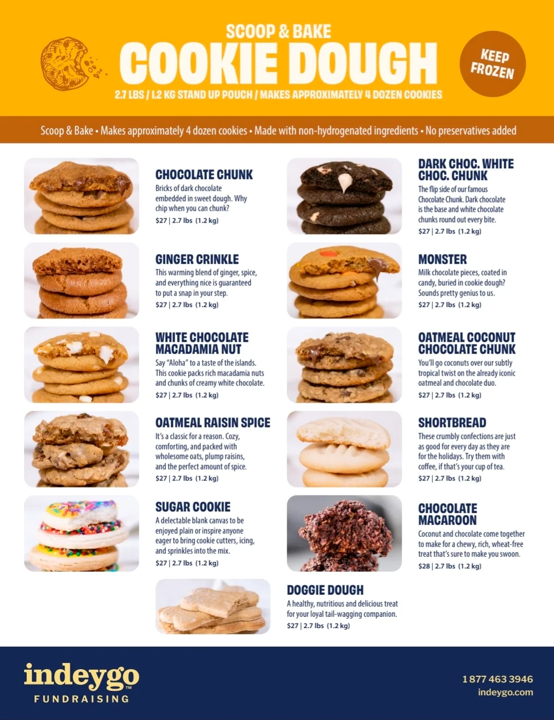 Holiday Cookie Dough Fundraiser! image indicator(3)