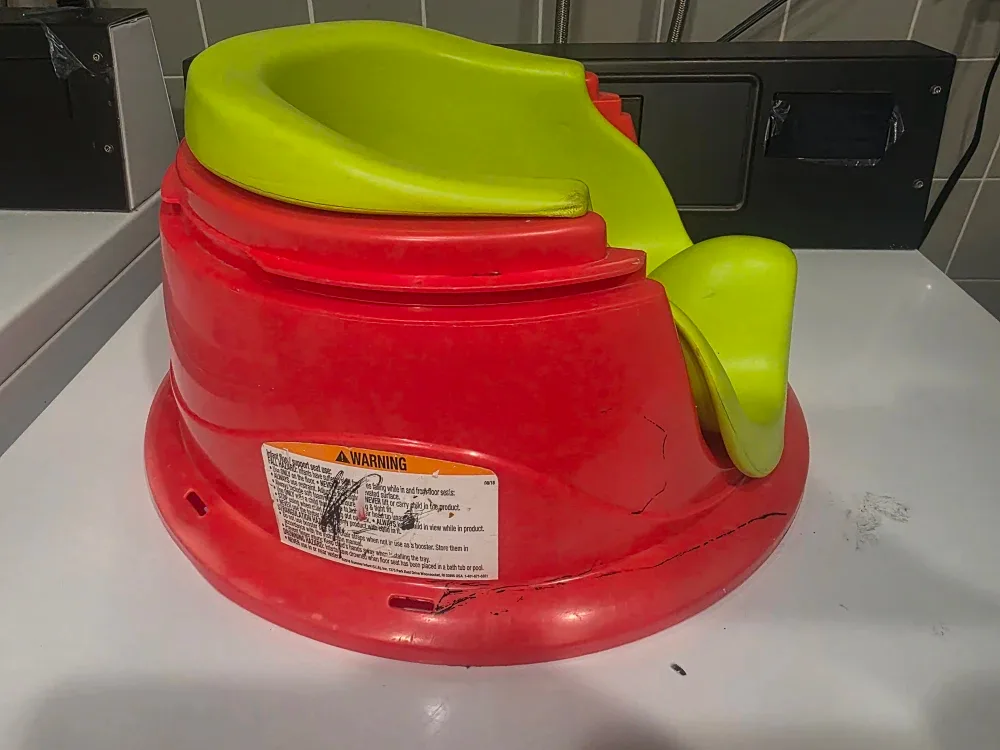 Baby chair  Floor Seat - Red & Green image indicator(3)