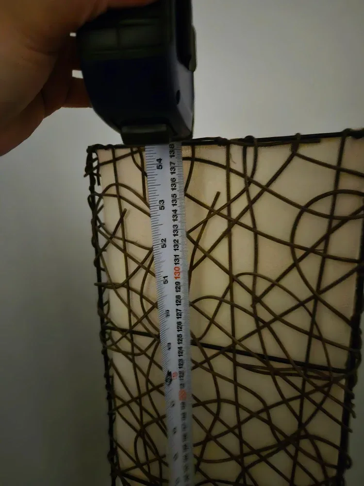 Wicker Floor Lamp - 54" Tall image indicator(4)