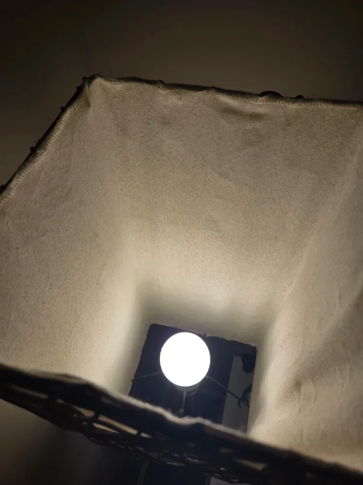 Wicker Floor Lamp - 54" Tall image indicator(5)