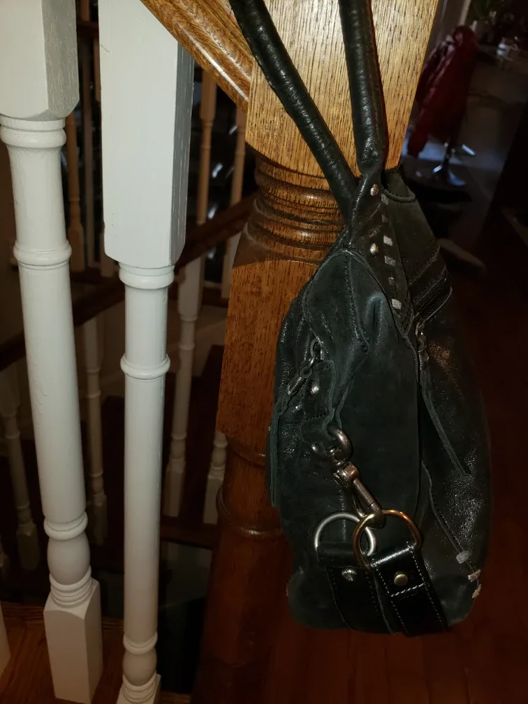 The Sak black leather handbag image indicator(3)