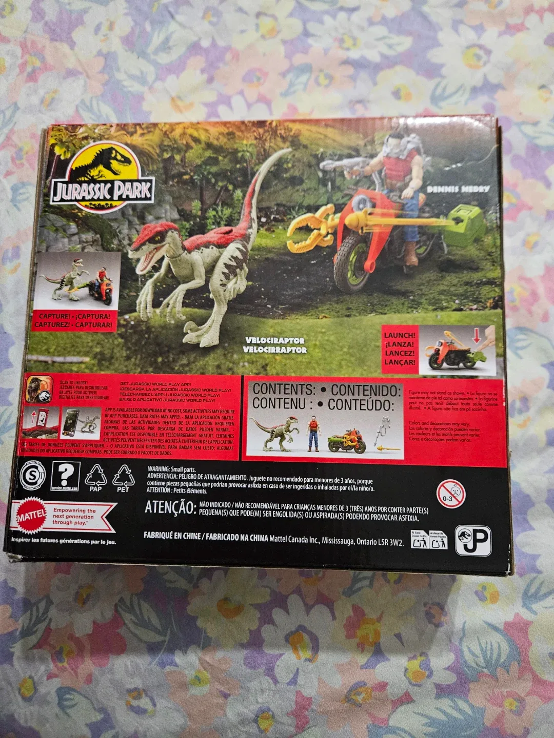 Jurassic Park Dennis Nedry Track & Chase Pack - New image indicator(2)