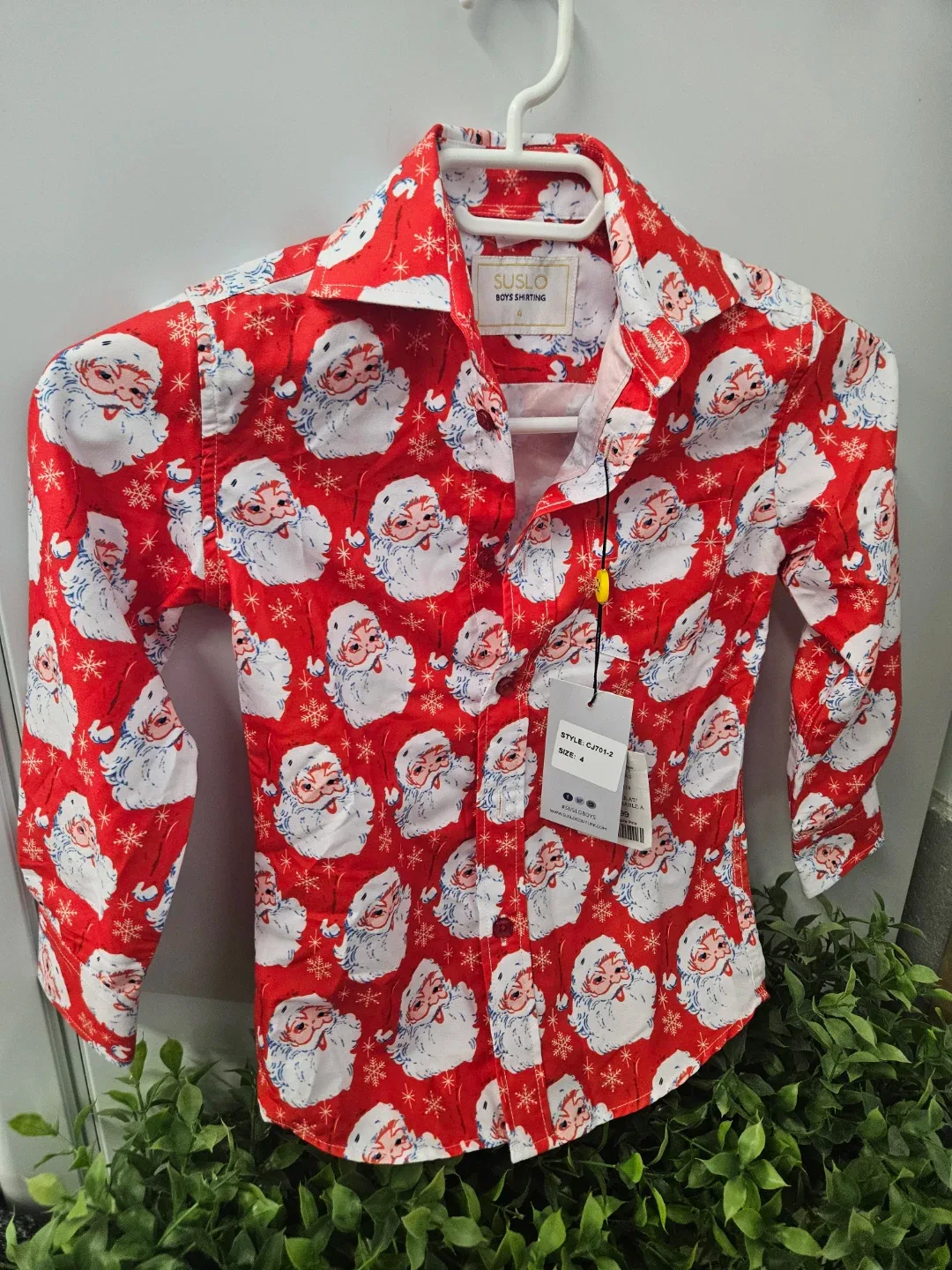Boys Christmas Shirt - Size 4 thumbnail