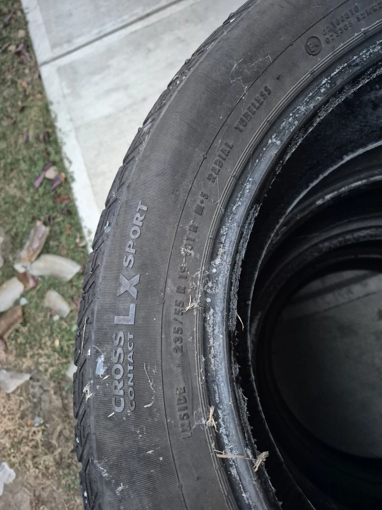 Continental Cross LX Sport 235/55R19 set of 4 Tire - photo 5