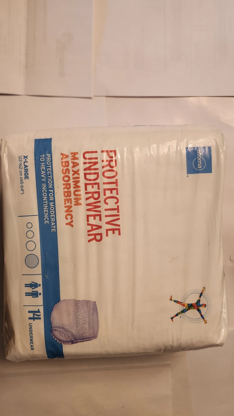 Brand New Atoma Protective Underwear X-Large 14 Count