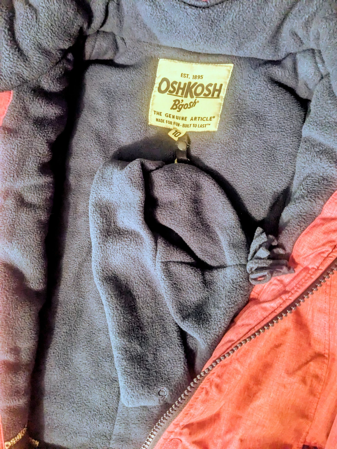 OshKosh Bgosh Snowsuit - Size 10 - photo 3