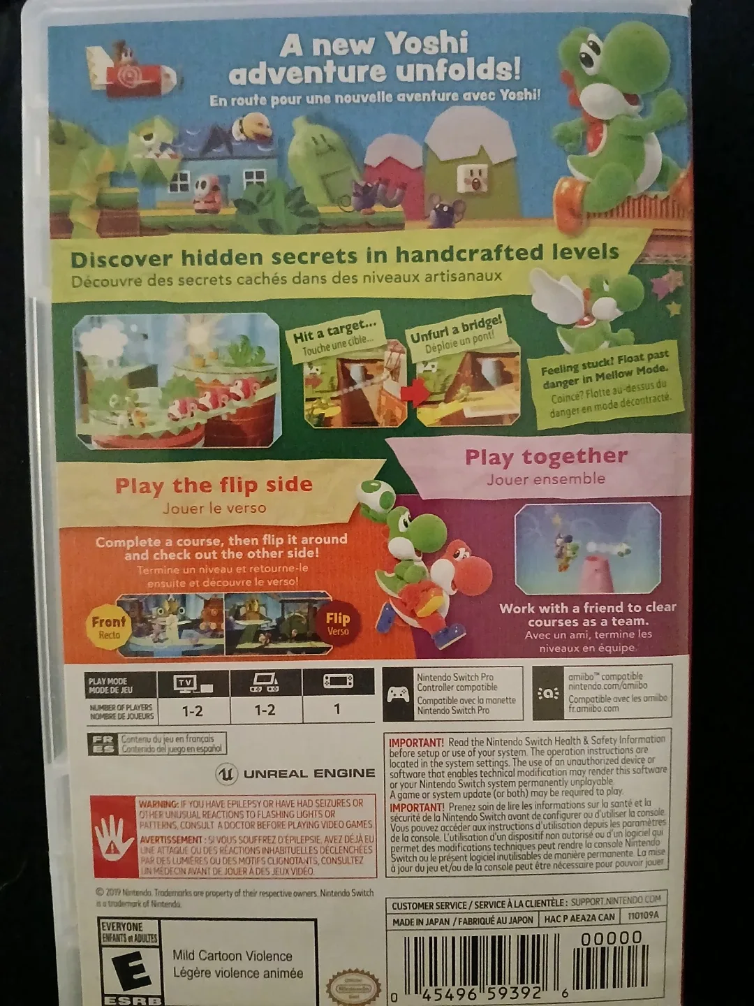 Yoshi's Crafted World - Nintendo Switch Game image indicator(2)