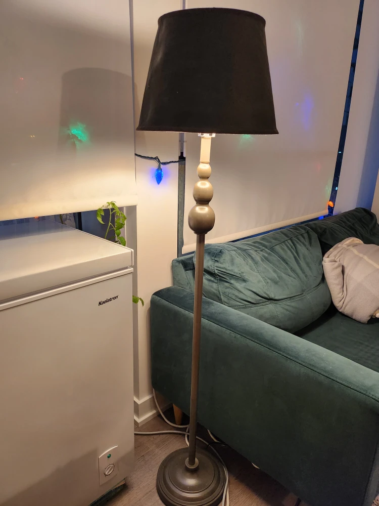 Floor Lamp - Black Shade