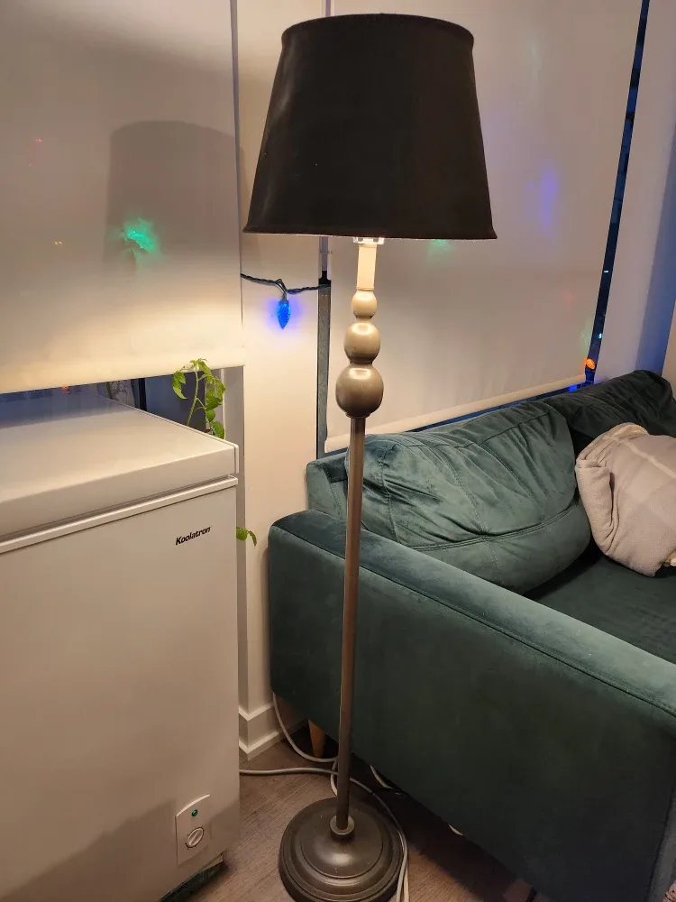 Floor Lamp - Black Shade