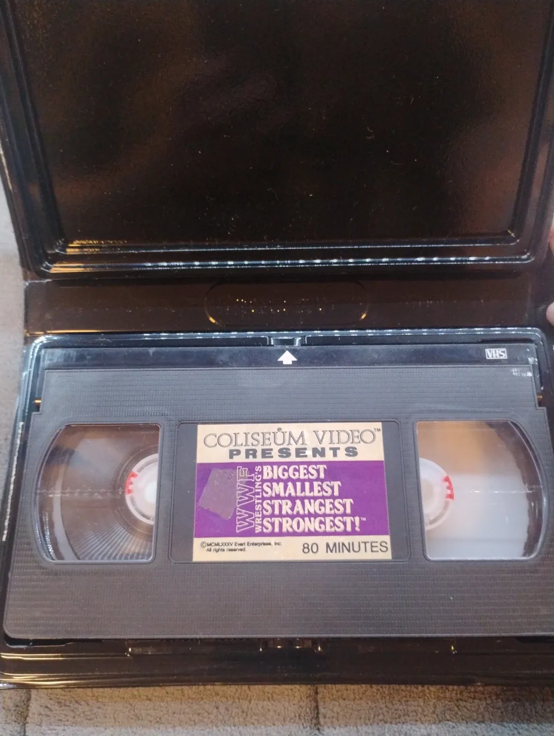 WWF Wrestling's Biggest Smallest Strangest Strongest! VHS image indicator(3)