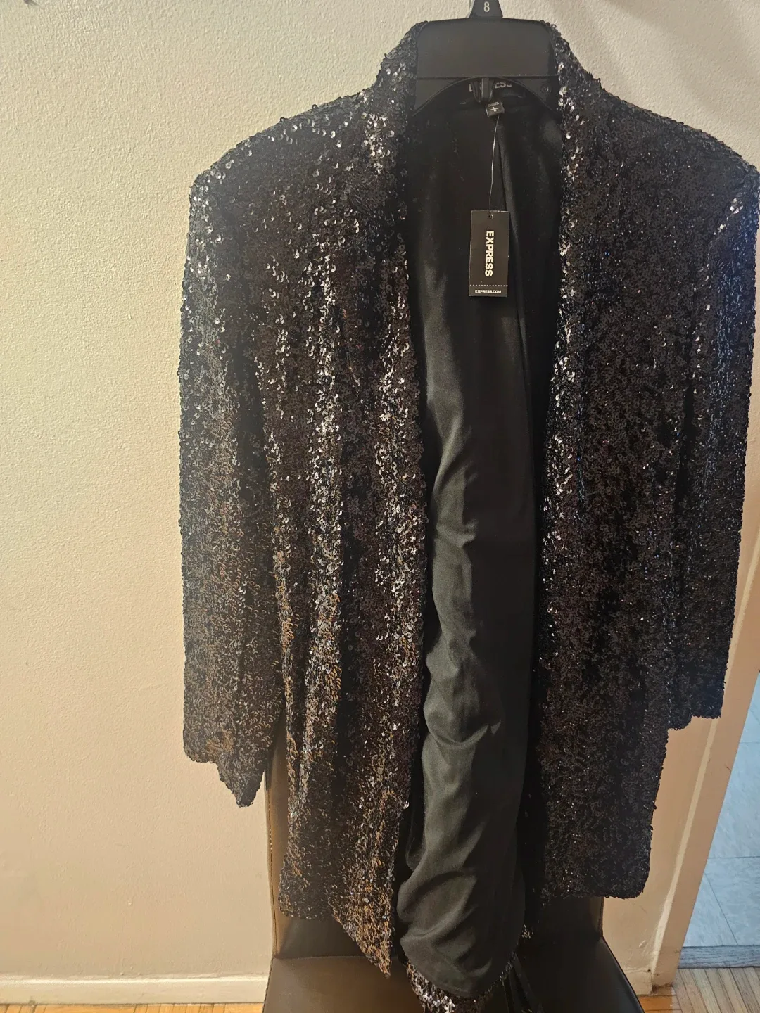 Express Sequin Blazer - New with Tags! image indicator(3)