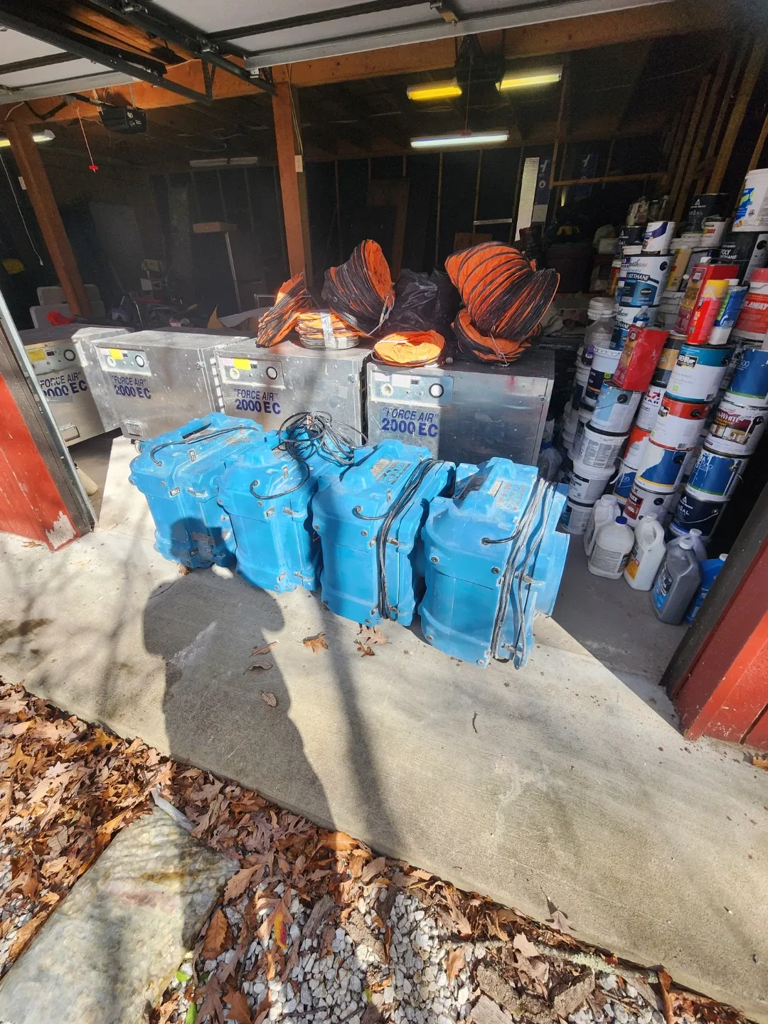 FORCE AIR 2000 EC Air Movers and Hepa 500 scrubber image indicator(2)