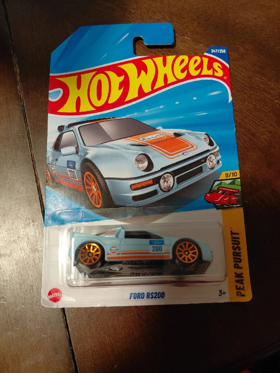 Hot Wheels Ford RS200 Peak Pursuit