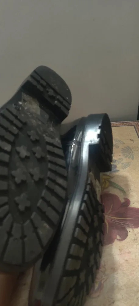 Michael Kors Black Glitter Rain Boots - Size 10 image indicator(6)