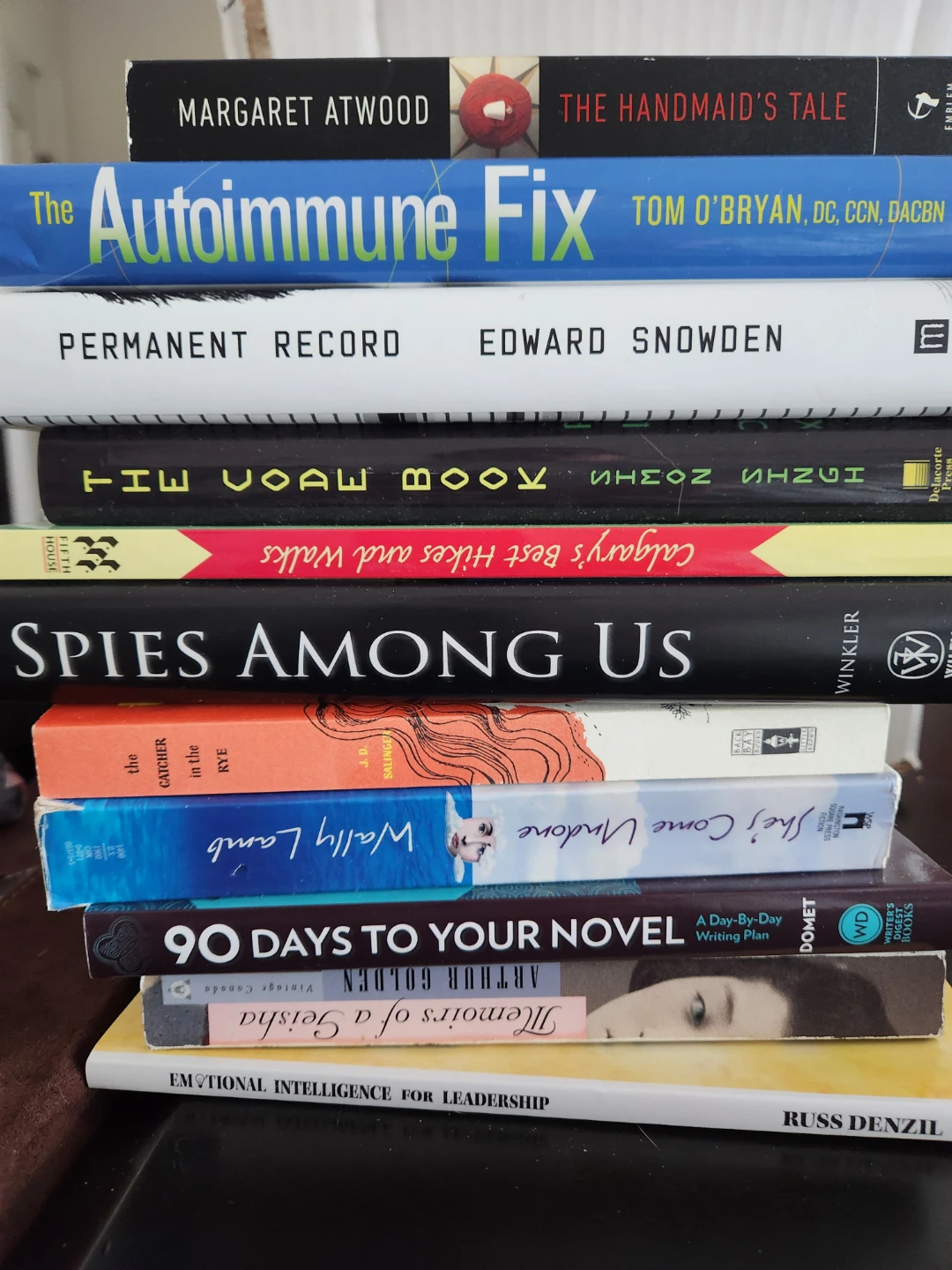 Mixed Lot of Books - Atwood, Snowden, Salinger & More