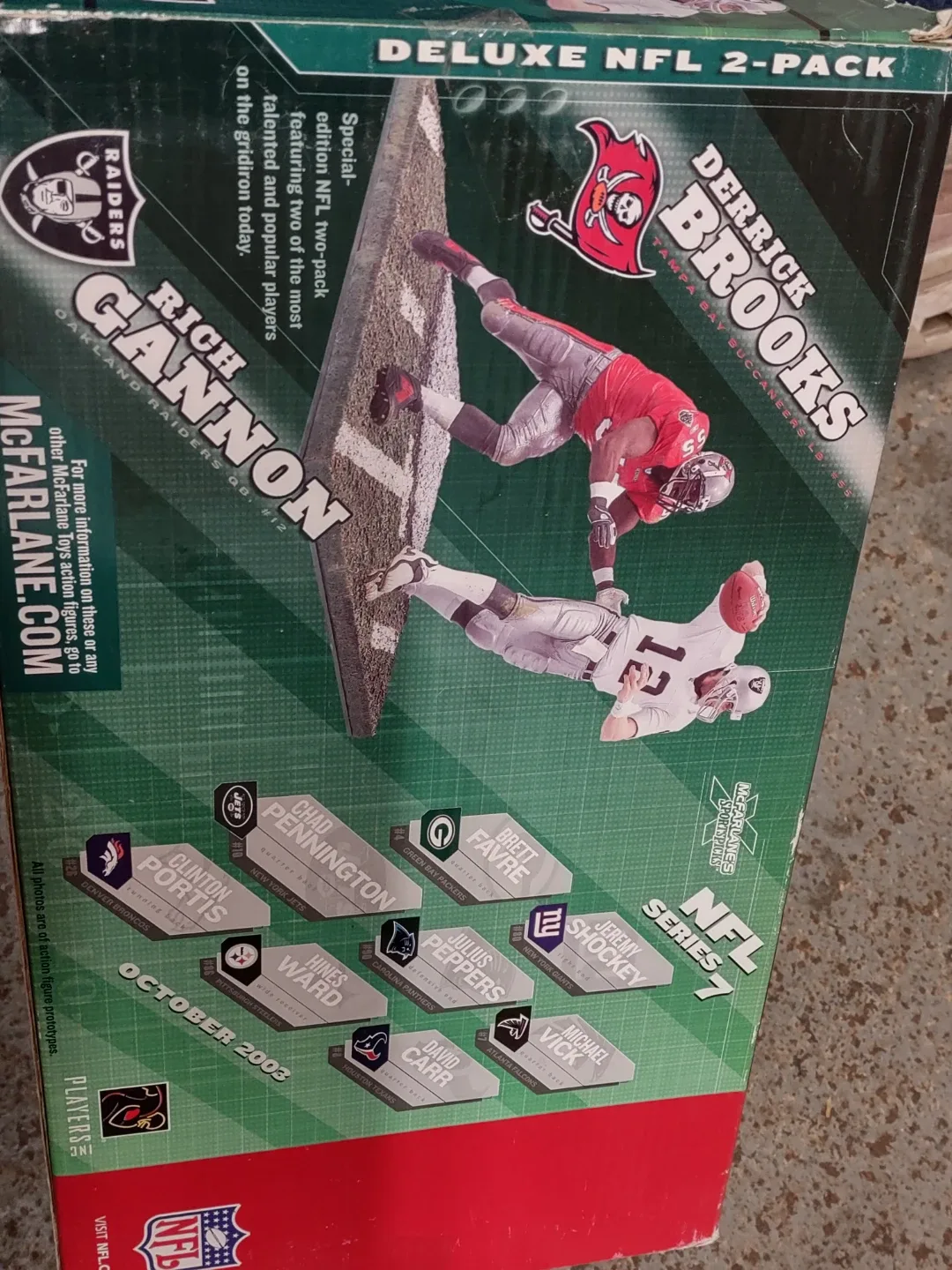 McFarlane NFL Rich Gannon vs Derrick Brooks Figure image indicator(6)