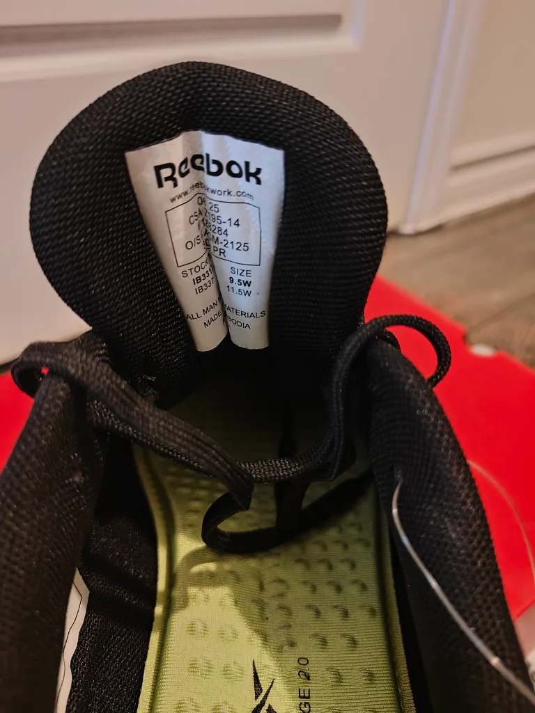 Reebok Work IB3311 Super Static SD Black Shoes - Size 9.5 image indicator(3)