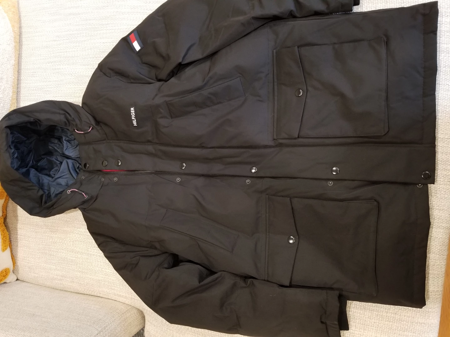 Tommy Hilfiger Black Puffer Jacket
