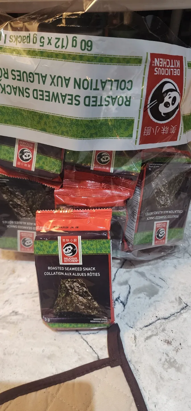 11 pk Delicious Kitchen Roasted Seaweed Snack