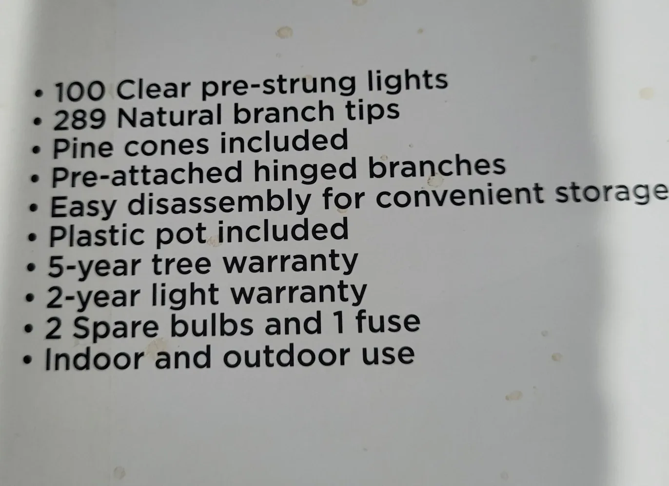 4.5 ft  Artificial Christmas Tree with Pine Cones image indicator(3)