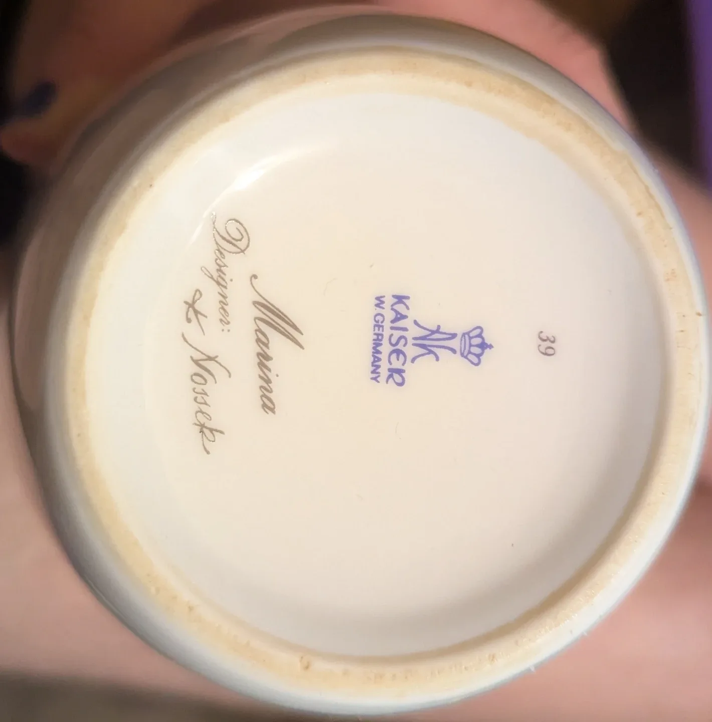 Kaiser W Germany Marina Vase image indicator(3)