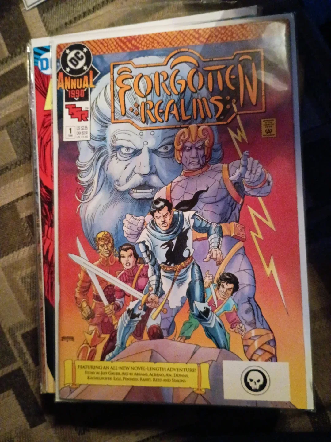 Forgotten Realms DC Annual 1990 Comic Book