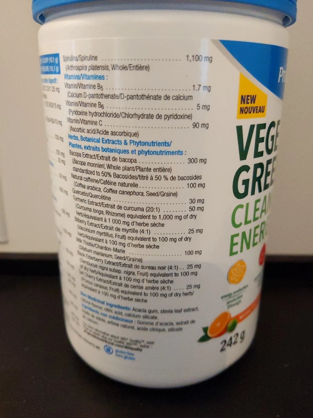 Progressive Vege Greens Clean Energy - 242g - photo 3