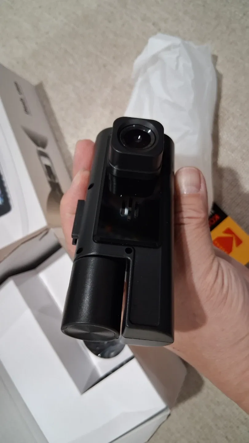 Dual Lens Dashcam w 64GB Kodak Utra Performance A1 Card image indicator(7)