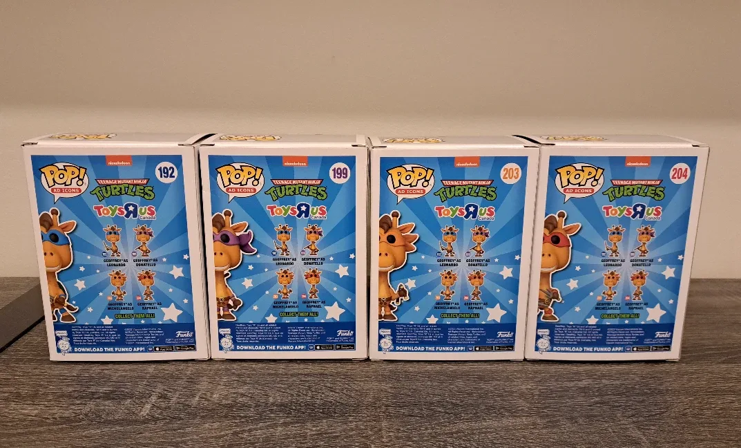 🐢 TMNT x 🦒 ToysRus | Geoffrey as Teenage Mutant Ninja Turtles image indicator(3)