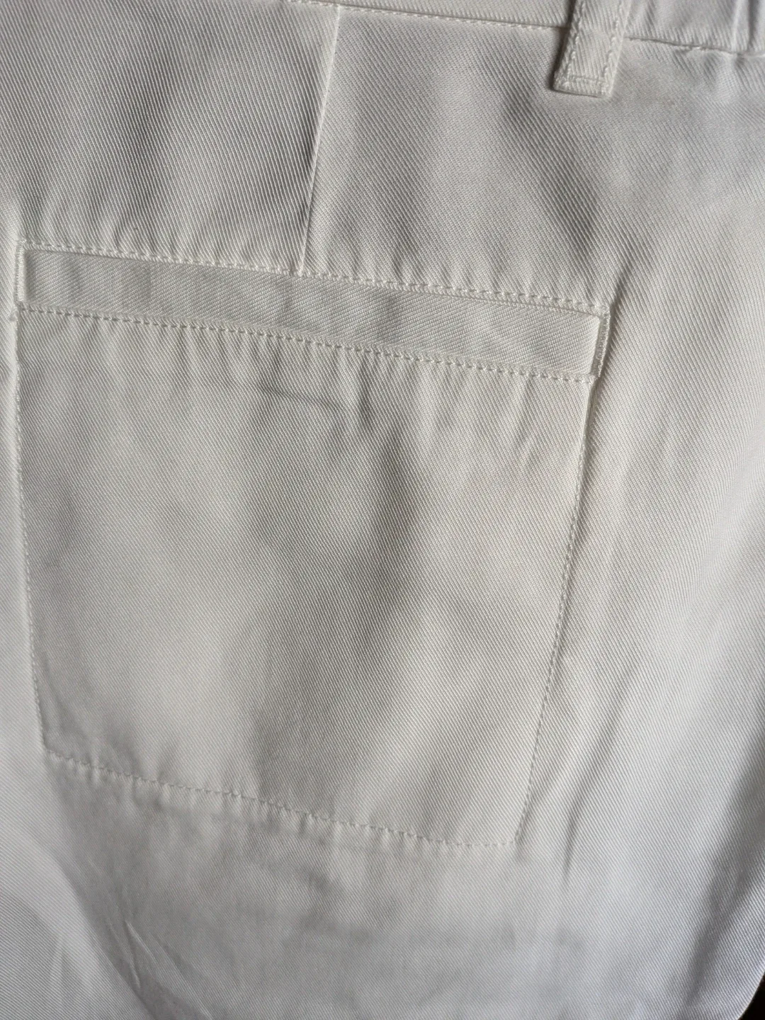 Olsen ladies ANNA White Pants sz 14 Like New image indicator(3)